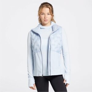 CALIA by Carrie Underwood Light Blue Quilted Vest